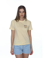 MARIBELLA HERITAGE CROP TEE - Shell - Rip Curl